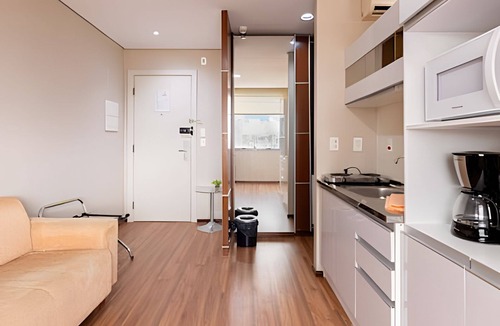 Osasco Apartment | Hospedez - Flat w/cupboard near Alphaville 1307