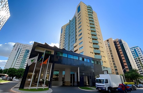Setor Hoteleiro Norte Apartment | Hotel Lets Brasília, TV a cabo, central, TVgigante