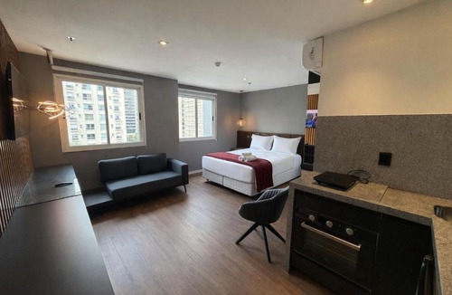 Jardins Apartment | Hotel Luxuoso lado Paulista com garagem 906
