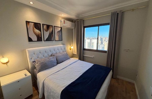 Vila Olimpia Apartment | Hotel S World Luxuoso Vila Olimpia Itaim com Jacuzzi e Piscina 3411