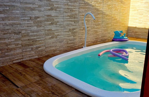 Balneario Florida House | House, 5 Bedrooms, Wi-Fi, 700 meters from the Beach, Swimming Pool, Barbecue, Smart TV.