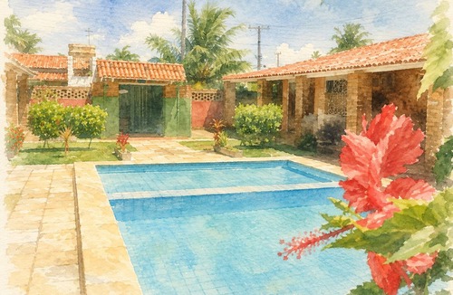Pontal de Serrambi House | House with 2 suites For 4 people 100m from the sea Serrambi Beach