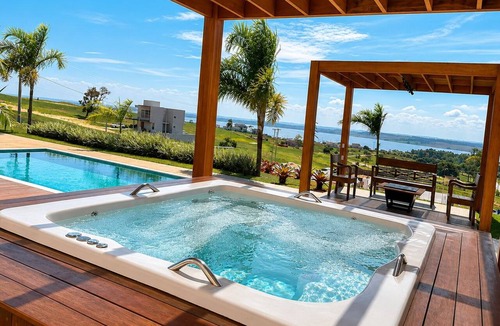 Paranapanema Cottage | House with private pool and jacuzzi in Riviera de Santa Cristina 13