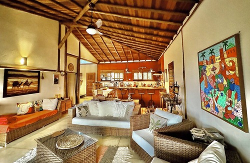Veloso House | If paradise exists, it can't be far away! A playful window on the sea!