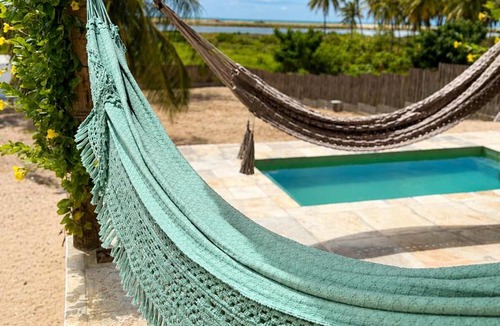 Itarema Bed & Breakfast | Ilha do Guajiru - Maison Piscine face a la lagune