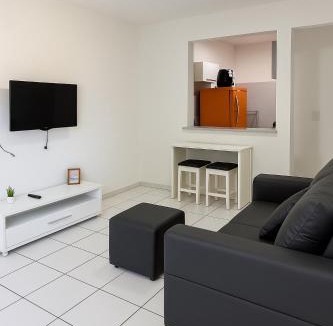 Imperatriz Apartment | Impera House Ar Cond na sala e nos quartos