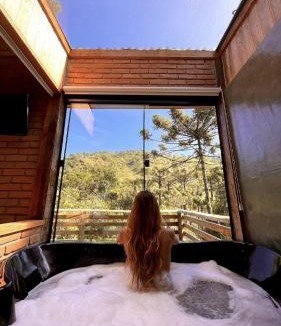 Maromba Cabin | Itatiaia - Visconde de Mauá - Pousada do Poção - Chalé Tijolinho