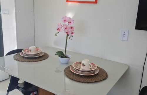 Vila Regina Apartment | kitnet 201 central com ar condicionado e tv smart