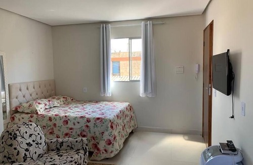 Vila Regina Apartment | kitnet208 No centro,c linda vista , tv smart e ar