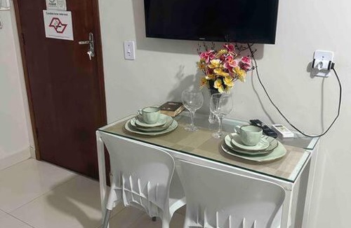 Vila Regina Apartment | kitnet208 No centro,c linda vista , tv smart e ar
