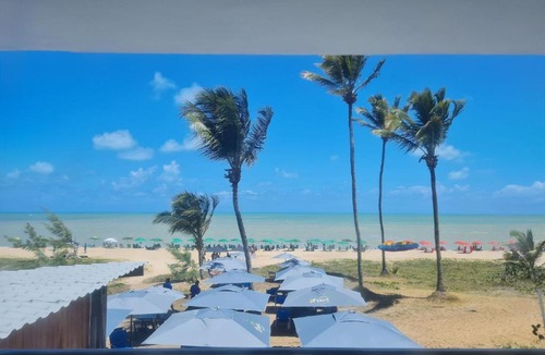 Jardim Oceania House | Linda Suíte Frente Mar no Na Praia