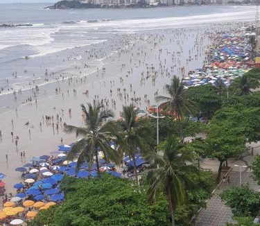 Centro Apartment | Lindo apartamento vista mar Pitangueiras Guaruja!
