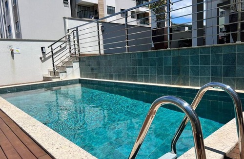 Governador Celso Ramos Apartment | Lindo! Apto com piscina na praia de Palmas - SV01H
