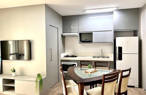 Governador Celso Ramos Apartment | Lindo! Apto com piscina na praia de Palmas - SV01H