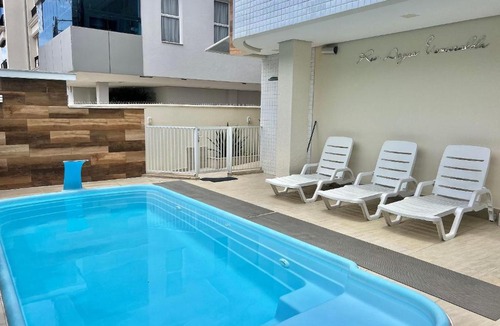 Governador Celso Ramos Apartment | Lindo! Apto com piscina na praia de Palmas - CI02J