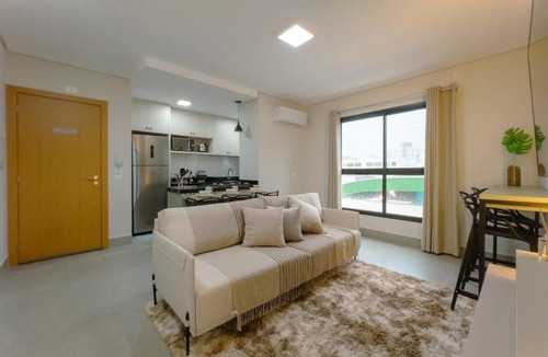 Zona 01 Apartment | Lindo Moderno e Central TV102