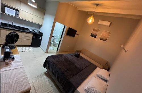 Toque Toque House | Loft com ar condicionado e cozinha na praia de Toque Toque Grande