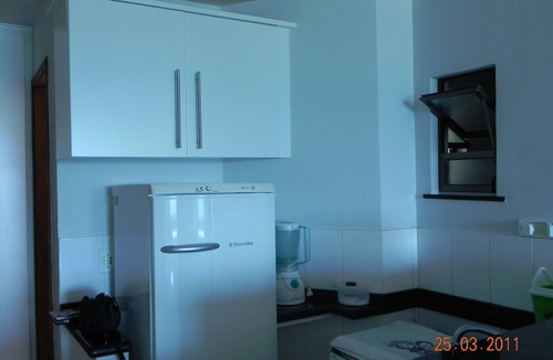 Prainha Apartment | LOFT facing the beach. Swimming pool, sauna, Wi-Fi/garage, all included.
