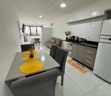 Passo da Areia Apartment | Loft moderno e completo a 200m do Consulado Americano