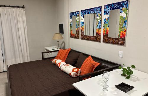 Villa San Lorenzo Apartment | Loto San Lorenzo Studio I balcón, vista cerros y piscina