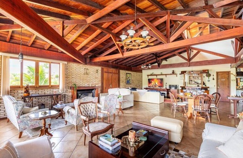 Sete Pontes House | Luxuosa casa Braganca Paulista represa 18Px