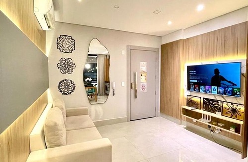 Jardim dos Estados Apartment | Luxuoso Estúdio no Vertigo para até 5 pessoas