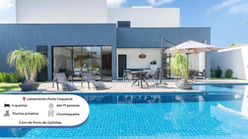 Ipojuca House | Luxury Villa-5suits-Pool & BBQ grill-117