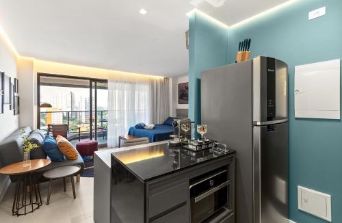 Brooklin Paulista Apartment | Magníficos Ap Luxo - 43mts e 63mts, 1 ou 2 Qtos