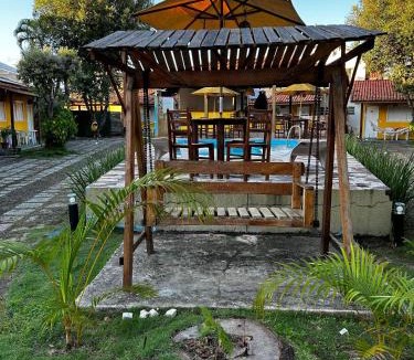 Coroa Vermelha Hotel | Mar Sereno Pousada pé na areia