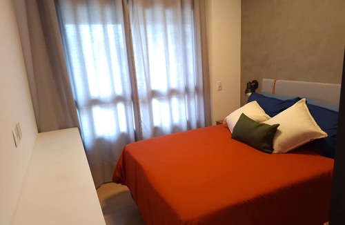 Higienopolis Apartment | Modern studio apartment 200m from Paulista Avenue with a closed bedroom.