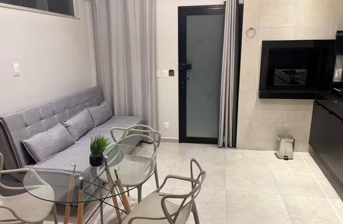 Petrolina Apartment | Modern studio in the city center | Kitchen and AC