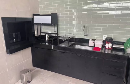Petrolina Apartment | Modern studio in the city center | Kitchen and AC