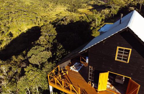 Urubici Ski Chalet | Monte Canudo, Refúgio Premium com Riacho Privativo e Hidro, na Serra do Corvo Branco