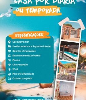 Tutoia Apartment | Navona beach - Casa de Praia com Piscina