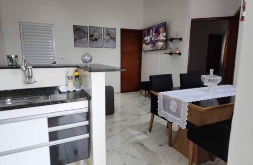 Pereque-Acu Apartment | New and Stylish. Perequê-Açu Beach 200 meters away.