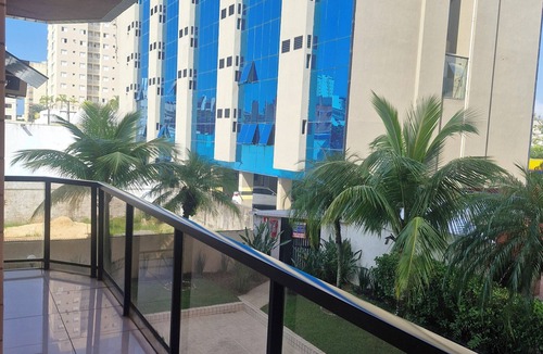 Jardim Praiano Apartment | New apartment with large balcony and swimming pools.