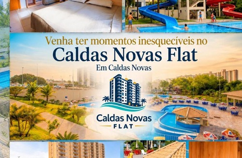 Prive das Caldas Resort | No CALDAS NOVAS FLAT VOCÊ IRÁ TER MOMENTOS ESPETACULARES!