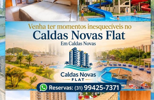 Prive das Caldas Resort | No CALDAS NOVAS FLAT VOCÊ IRÁ TER MOMENTOS ESPETACULARES!