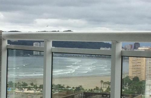 Pompeia Apartment | OCEAN FRONT UNLIMITED COM VISTA MAR - Wi-FI, Piscina Borda infinita Aquecida de frente ao Mar, Jacuzzi, Saunas e Academia