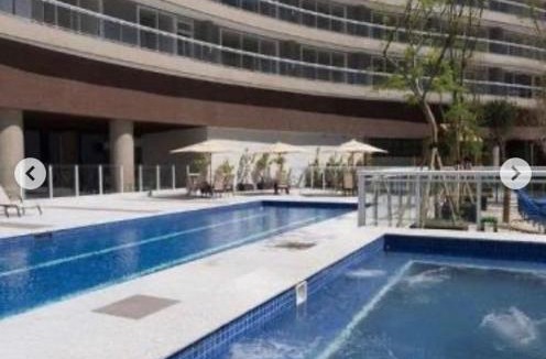 Pompeia Apartment | OCEAN FRONT UNLIMITED COM VISTA MAR - Wi-FI, Piscina Borda infinita Aquecida de frente ao Mar, Jacuzzi, Saunas e Academia
