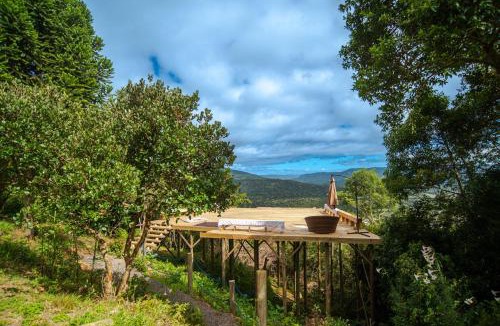 Urubici Villa | OctoCabana com banheira e mirante privativo
