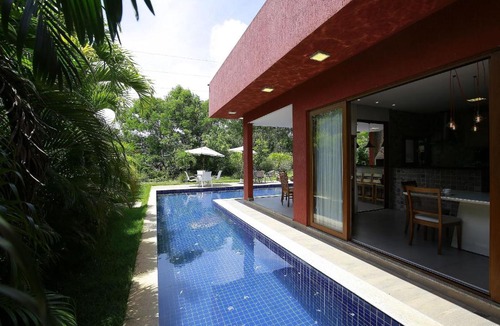 Itacimirim House | Okkara Itacimirim House - 4 suites - Luxury Condominium - Extraordinary Swimming Pool - Itacimirim Beach Bahia Brazil
