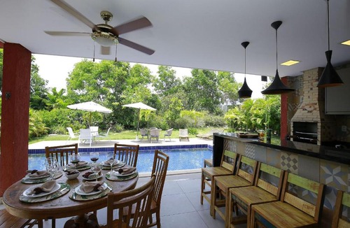 Itacimirim House | Okkara Itacimirim House - 4 suites - Luxury Condominium - Extraordinary Swimming Pool - Itacimirim Beach Bahia Brazil