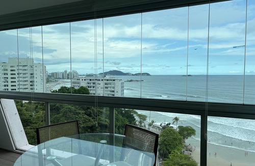 Asturias Apartment | Pé na Areia, Vista Maravilhosa e Conforto!