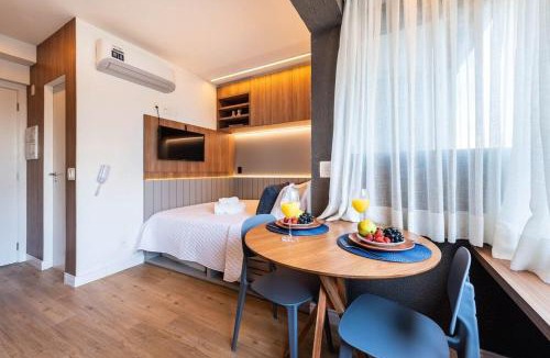 Jardins Apartment | PA16 - Novo Bhaus Jardins - Setin Pamplona - 10o andar - Paulista - Metrô - Parque Trianon - Masp - Shopping Cidade São Paulo - Estacionamento pago 24h em frente