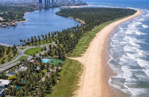 Barra de Jangada Apartment | Paiva Ocean View - 17th Floor with Pool, Sauna & Jacuzzi
