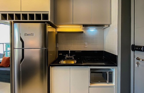 Vila Clementino Apartment | Palazzo Ibirapuera 21st Floor – Wi-Fi, AC, and Metro 5 Minutes Away