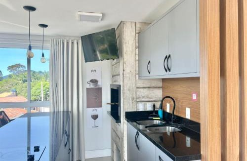 Governador Celso Ramos Apartment | Paraíso! Linda cobertura com vista 360° - SV13H