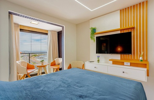 Pituba Apartment | PB05 Studio with Sea View for 2 people - Salvador