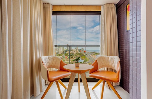 Pituba Apartment | PB05 Studio with Sea View for 2 people - Salvador